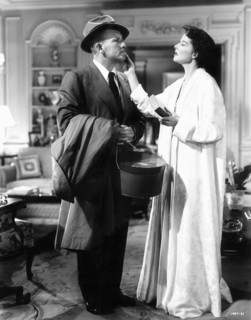 Spencer Tracy, Katharine Hepburn, on-set of the Film, "Adam's Rib", 1949