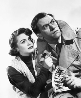 Joanne Dru, John Ireland, Portrait on-set of the Film, "All the King's Men", 1949