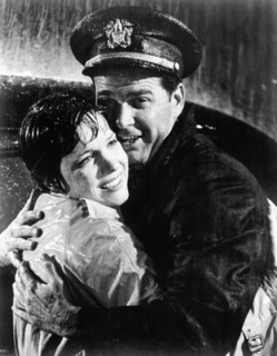 Julie Andrews, James Garner, on-set of the Film, "The Americanization of Emily", 1964