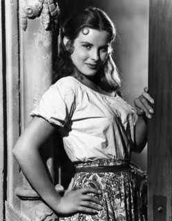 Jean Peters, Publicity Portrait for the Film, "Captain from Castile", 20th Century Fox, 1947