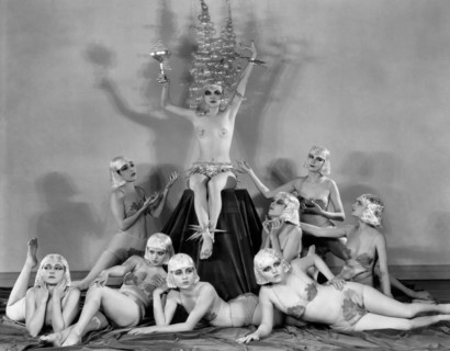 Racy Chorus Girls, Portrait, on-set of the Film, "The Common Law", 1931