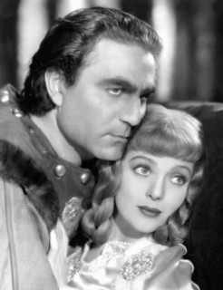 Henry Wilcoxen, Loretta Young, on-set of the Film, "The Crusades", 1935