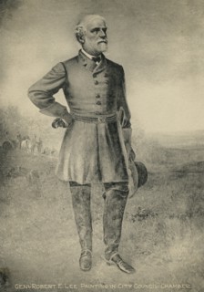 Confederate General Robert E. Lee, Portrait, Painting, 1860's