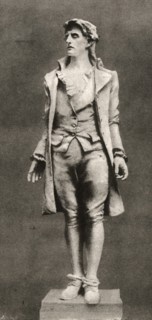 Nathan Hale, Soldier and Patriot During American Revolutionary War, Sculpture by Frederic MacMonnies