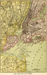 New York and Vicinity Map