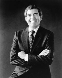 Dan Rather, American Broadcast Journalist, Portrait, circa early 1980's