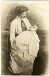 Mother Holding Infant, circa 1910