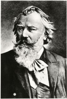 Johannes Brahms (1833-1897), German Composer, French Postcard