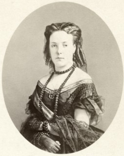 Marie Henriette of Austria (1836-1902), Queen Consort of King Leopold II of Belgium, Portrait, circa 1860's
