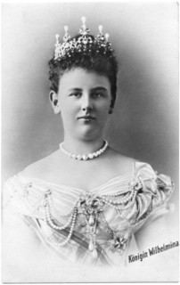 Wilhelmina (1880–1962), Queen of the Kingdom of the Netherlands (1890-1948), postcard, circa 1900