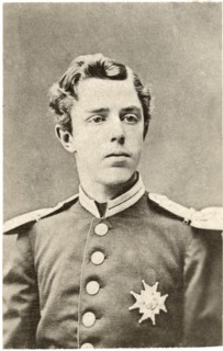 Gustav Adolf (1882-1973) Crown Prince of Sweden, Portrait, Cabinet Card, circa 1900