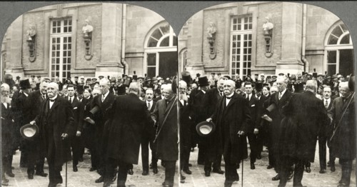 Signature du traité de Versailles, 28 juin 1919