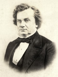 Stephen A. Douglas (1813-1861), American Politician from Illinois, USA, Portrait, 1860