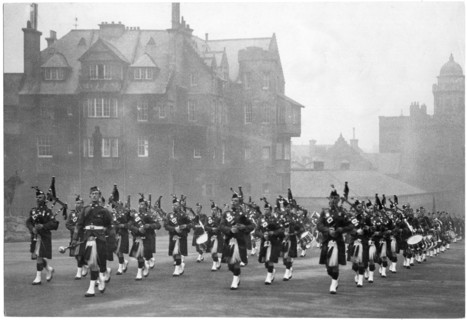 Gordon Highlanders, Castle Guard, Edinburgh, Scotland, United Kingdom, circa 1964