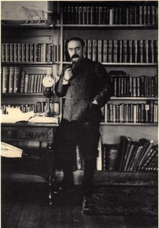 Rudyard Kipling (1865-1936), English Poet and Novelist, Portrait at Home, Brattleboro, Vermont, USA, 1895