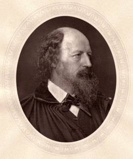 Alfred, Lord Tennyson (1809-92), Noted English Poet, Portrait, circa 1870