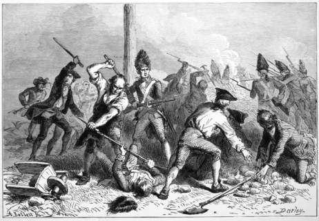 The Sons of Liberty Defending the Liberty Pole, Which They Re-Erected after the British Cut it Down, New York City, 1767