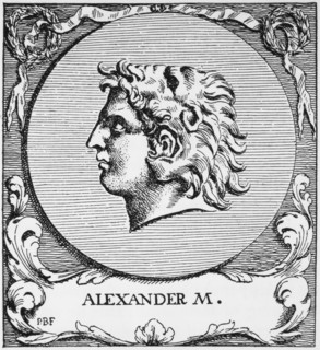 Alexander III of Macedon or Alexander the Great (356-323), King of Macedonia