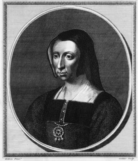 Katherine of Aragon (1485-1536), First Queen Consort of King Henry VIII, Portrait, Engraving, 1784