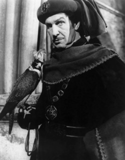 Vincent Price, on-set of the Film, "The Masque of the Red Death", 1964