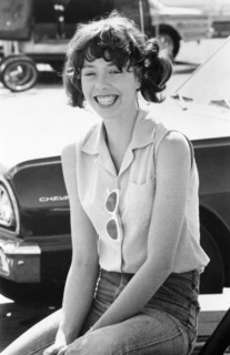 Mackenzie Phillips, on-set of the Film, "More American Graffiti", Universal Pictures, 1979