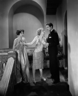 Dorothy Sebastian, Anita Page, Nils Asther, on-set of the Film, "Our Dancing Daughters", 1928