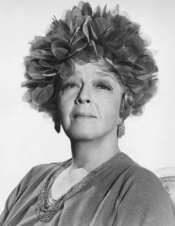 Harriet MacGibbon, on-set of the film, "Fluffy", 1965
