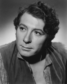 Robert Newton, publicity portrait for the film, "Jamaica Inn", 1939