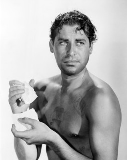 John Hodiak, publicity portrait for the film, "Lifeboat", 20th Century Fox, 1944