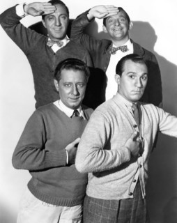 The Yacht Club Boys, Charles Adler, George Kelly, James Kern, Billy Mann, Publicity Portrait for the film "Pigskin Parade", 20th Century Fox, 1936