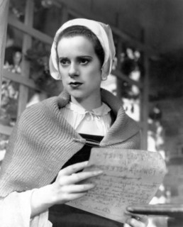Elsa Lanchester, on-set of the Film "Rembrandt", 1936