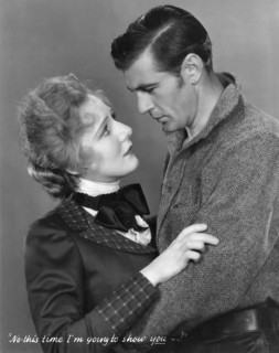 Kay Johnson, Gary Cooper, on-set of the Film "The Spoilers", 1930