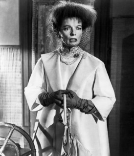Katharine Hepburn, on-set of the Film "Suddenly, Last Summer", 1959