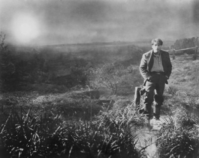 George O'Brien, on-set of the Silent Film "Sunrise", 1927