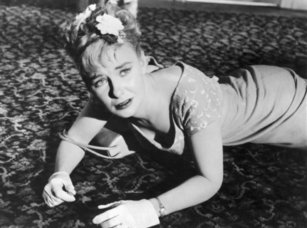 Joanne Woodward, on-set of the Film "The Three Faces of Eve", 20th Century Fox, 1957