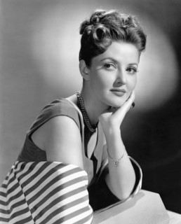 Martha Vickers, on-set of the Film "That Way With Women", 1947