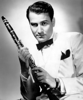 Artie Shaw, Portrait with Clarinet, circa 1940