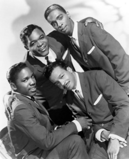 The Drifters, Clyde McPhatter, Gerhart Thrasher, Andrew Thrasher, Bill Pinkney, Publicity Portrait,  circa mid-1950's