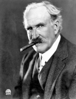 Theodore Roberts, Portrait with Cigar, circa 1920