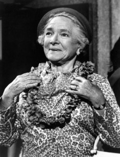 Helen Hayes, on-set of the TV Show "Hawaii Five-O", CBS, 1975