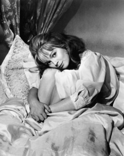 Leticia Roman, on-set of the Film "Fanny Hill", 1964