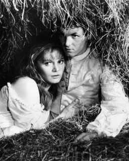 Leticia Roman, Ulli Lommel, on-set of the Film "Fanny Hill", 1964