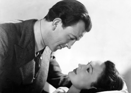 John Clements, June Duprez, on-set of the Film "The Four Feathers", 1939