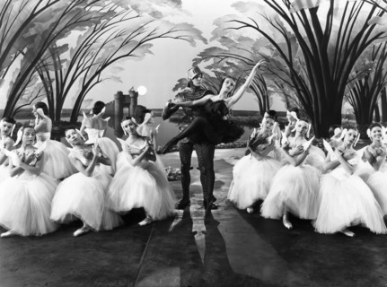 Vera Zorina, on-set of the Film "I was an Adventuress", 1940