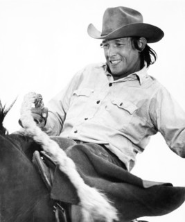 Frederic Forrest, on-set of the Film "When the Legends Die", 20th Century Fox, 1972