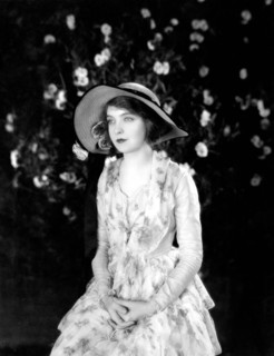 Lillian Gish, on-set of the Silent Film "The Wind", 1928