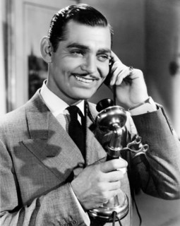 Clark Gable, on-set of the Film "Wife Vs. Secretary", 1936