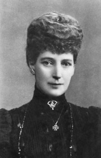 Alexandra of Denmark (1844-1925), Queen Consort of United Kingdom and Empress of India as Wife of King Edward VII, Portrait as Princess of Wales, circa 1900