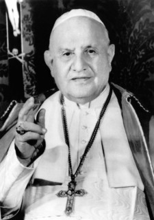 Pope-elect John XXIII before his elevation, 1958