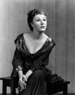 Actress Judith Anderson, Fashion Portrait, circa 1942